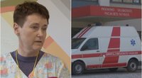 Mirus paauglei prabilo Vilkaviškio ligoninės medikė: vardija, kaip gydyta pacientė (tv3.lt koliažas)