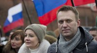 Aleksejus Navalnas ir Julija Navalnaja (nuotr. SCANPIX)