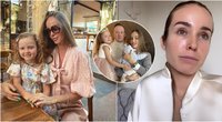 Viktorija Siegel su šeima (nuotr. Instagram)