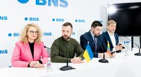  Laisvės partijos porinkiminė spaudos konferencija (Lukas Balandis/ BNS nuotr.)