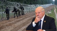 Baltarusija jau prabilo apie norą derėtis dėl migrantų (nuotr. SCANPIX) tv3.lt fotomontažas