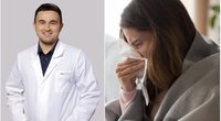 Pusė peršalimo atvejų iš tikrųjų – COVID-19: gydytojas patarė, kaip geriausia elgtis susirgus  