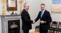 Dėl ambasadorių – dar vienas Nausėdos ir Landsbergio susitikimas