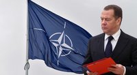 Medvedevas apkaltino NATO šalis kariaujant su Rusija (nuotr. SCANPIX) tv3.lt fotomontažas