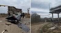 Subyrėjus tiltui Rusijoje sužaloti 6 žmonės, visiškai sustabdytas traukinių eismas su Baltarusija (nuotr. Telegram)