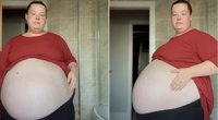 Mama tapo interneto sensacija dėl didelio pilvo: parodė, kaip atrodo jos kūnas po gimdymo (nuotr. socialinių tinklų)