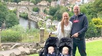 Policininkė šokiruota pagimdė vos 24 savaitę – jos sūnūs gimė kelių dienų skirtumu (nuotr. Instagram)