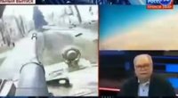 Rusijos televizijoje – isterija dėl nuskendusio flagmano: tai jau casus belli, reikia karą skelbti (nuotr. YouTube)