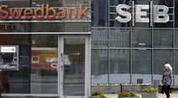 Swedbank ir SEB (tv3.lt fotomontažas)