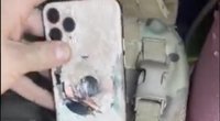 „iPhone“ išgelbėjo Ukrainos kario gyvybę (nuotr. stop kadras)
