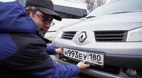 Latvija uždraudė automobilius su rusiškais numeriais: nuo šio jie bus konfiskuojami (nuotr. SCANPIX)