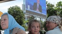 Vladimiras Putinas papasakojo apie savo anūkus ir vėžiu sirgusį tėvą (nuotr. SCANPIX)