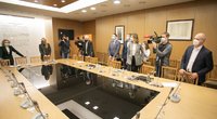 Derybos dėl koalicijos Seime (nuotr. Fotodiena/Justinas Auškelis)  