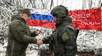 Rusijos žiniasklaida praneša, kad rusų pajėgos pasiekė Časiv Jaro priemiestį, Ukraina tai neigia  (nuotr. SCANPIX)