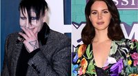 Marilyn Manson ir Lana Del Rey (nuotr. SCANPIX) tv3.lt fotomontažas