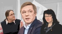 Agnė Širinskienė. Ramūnas Karbauskis. Rima Baškienė (nuotr. tv3.lt)
