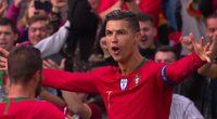 Ronaldo „hatrickas“ pražudė Šveicariją  
