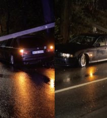BMW avarija Vilniuje (tv3.lt koliažas)