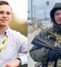 Per pusę metų – iš žurnalisto į karį: „Jeigu padėsime ginklus, kitą dieną Ukrainos neliks“