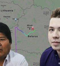Kuo skiriasi civilių lėktuvo užgrobimas Baltarusijoje ir 2013-ųjų atvejis Austrijoje?