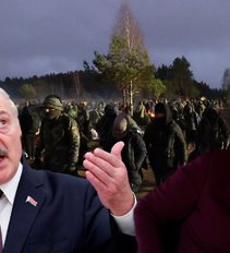 Lukašenkos diena: kol kas vietoje sankcijų gavo pinigų už migrantus ir pokalbius su Merkel