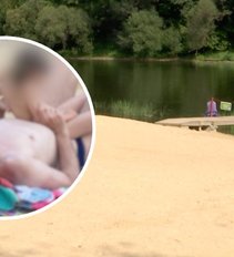 Vaizdas paplūdimyje vilnietę pašiurpino: teigia užfiksavusi galimai pedofilą su mergaite