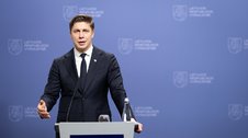 Mindaugas Sinkevičius pristato 2027 metų valstybės biudžeto prioritetines kryptis (ELTA nuotr.) 2