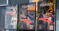 Skandalinga Vilniaus reklama užsieniečių neišgąsdino: „Nuoširdžiai, man patiko“