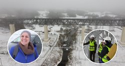 Ypatinga pramoga jau vyksta – galima pasivaikščioti aukščiausiu Lietuvoje Lyduvėnų tiltu