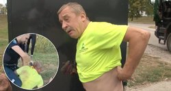 Plinta skandalingas vaizdo įrašas su pareigūnais: dešimtis kartų vyrą čirškino elektrošoku