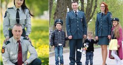Nepaliks abejingų: policininkų šeimos – uniformuoti mylimieji ir vaikai 