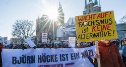 Minios vokiečių išėjo į gatves: į šuns dienas deda populistinės partijos planus deportuoti milijonus imigrantų