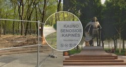 Kaune planuoja statyti dar vieną paminklą senose kapinėse – gyventojai neslepia pykčio