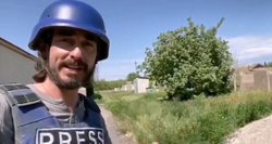 Išskirtiniai kadrai iš fronto: TV3 bendradarbis Ukrainoje pateko į apšaudymą