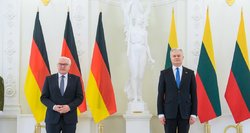 Vokietijos prezidentas: Lietuvoje realiai jau yra dalis brigados