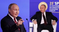 Įvertino Putino kūno kalbą: šios detalės išduoda, kas jo galvoje (nuotr. SCANPIX)
