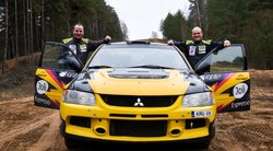 Karolio ir Mariaus Kairių ekipažas pasiruošęs šturmuoti Lietuvos automobilių ralio čempionatą