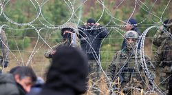 Lenkija apie migrantų minią: pasienyje vyksta tikras mūšis (nuotr. SCANPIX)