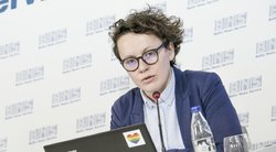  Lietuvos žmogaus teisių centro komunikacijos vadovė Jūratė Juškaitė (nuotr. Dainius Putinas)  