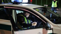 Naktinis reidas Vilniuje - įkliuvo keturi girti vairuotojai (nuotr. TV3)