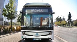 Ateities kurą gamins Vilniuje, testuojami vandeniliu varomi autobusai  