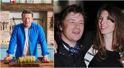 Jamie Oliveris su žmona Jools (nuotr. SCANPIX)