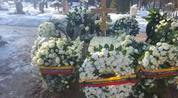 Virgilijus Noreika palaidotas Antakalnio kapinėse (nuotr. Tv3.lt/Ruslano Kondratjevo)