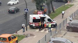 Vaikas įklimpo į karštą asfaltą (nuotr. Kas vyksta Kaune)