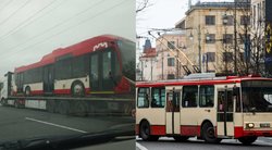 Čekijoje užfiksuotas naujas Vilniaus troleibusas. BNS Foto