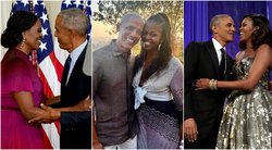 Barackas ir Michelle Obamos (instagram.com ir SCANPIX nuotr. montažas)