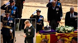Princas Andrew ir Harry neturėjo kur dėtis: akis nuleido į žemę (nuotr. SCANPIX)
