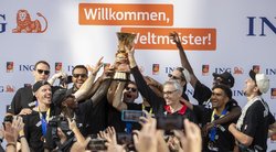 Pasaulio čempionų sutiktuvės Vokietijoje (nuotr. SCANPIX)