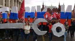 Rusai švenčia Tarptautinę darbo dieną (Nuotr. Žinios.lt)  