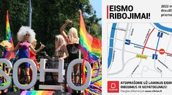 Dėl LGBTQ eitynių Vilniuje bus ribojamas eismas  